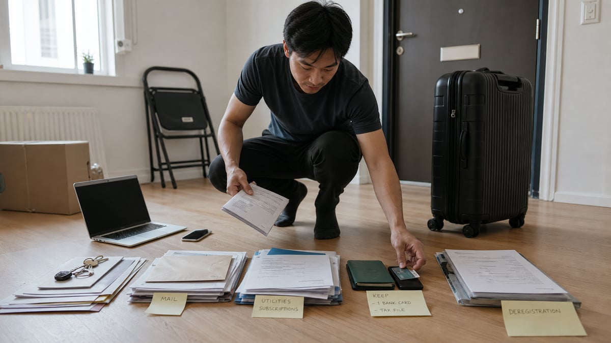 What to Sort Before You Leave: The Home-Country Side of Moving Abroad